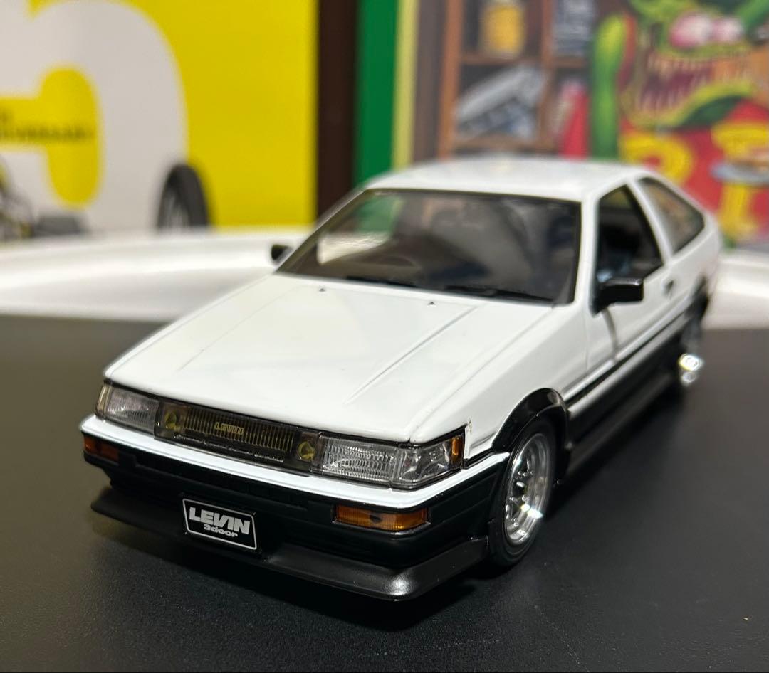 AE86 レビン アオシマ DISM 1/24 ダイキャスト