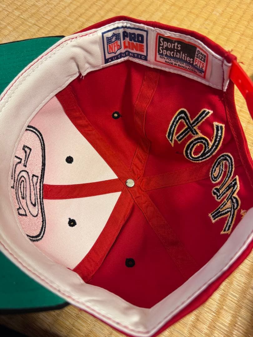 キャップ VINTAGE 90s NFL SAN FRANSISCO 49ers cap