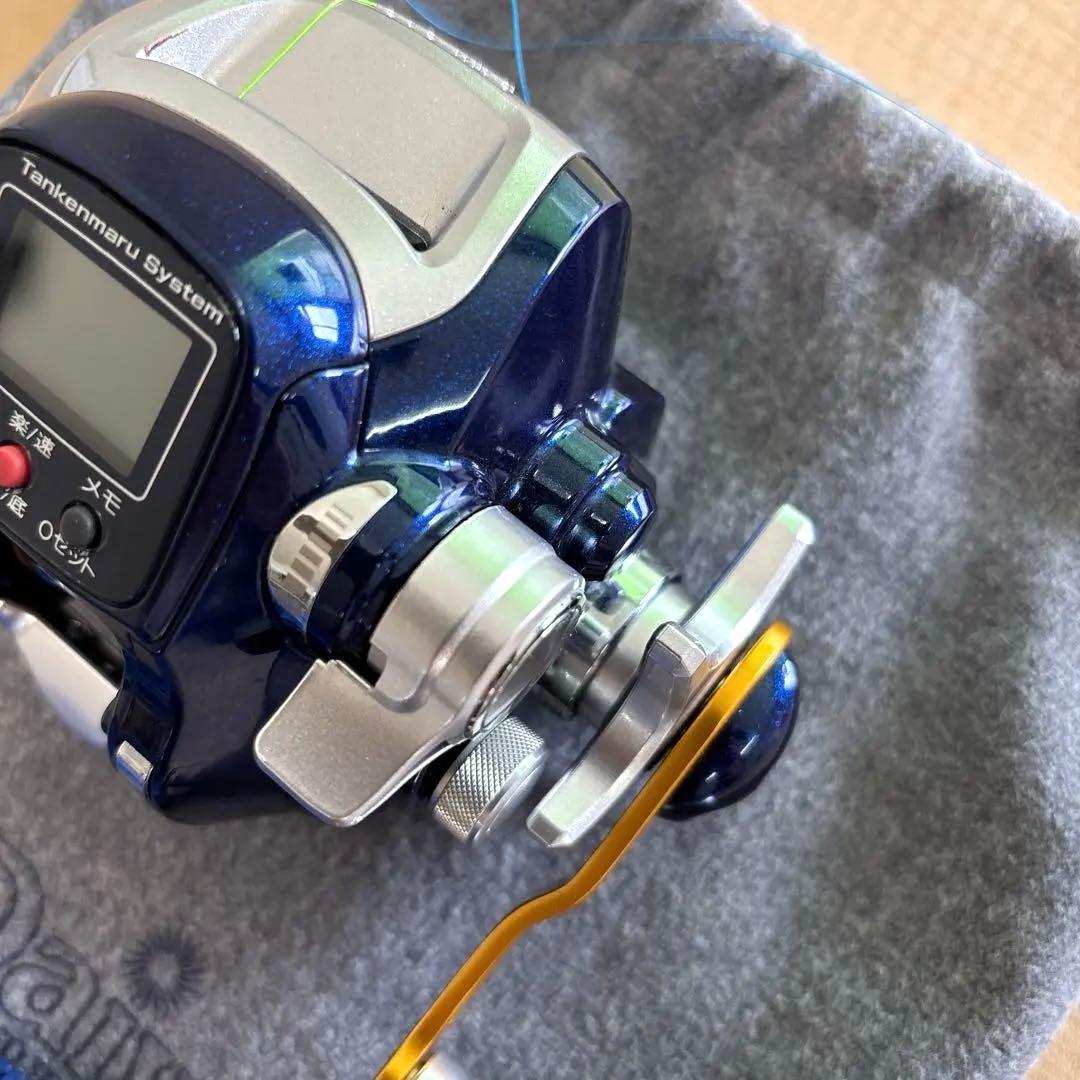 SHIMANO電動丸リール400C・電気コード付き・袋おまけ