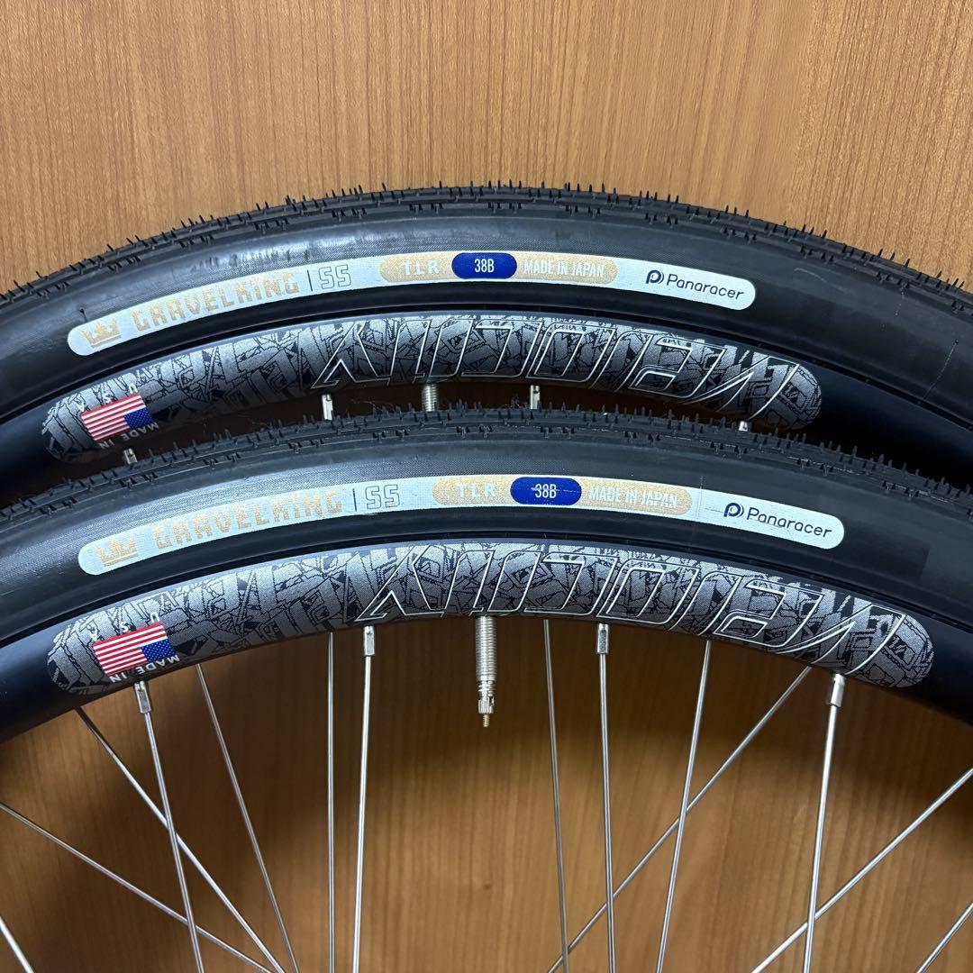 650b ピスト用ホイール前後 VELOCITY DURA-ACE