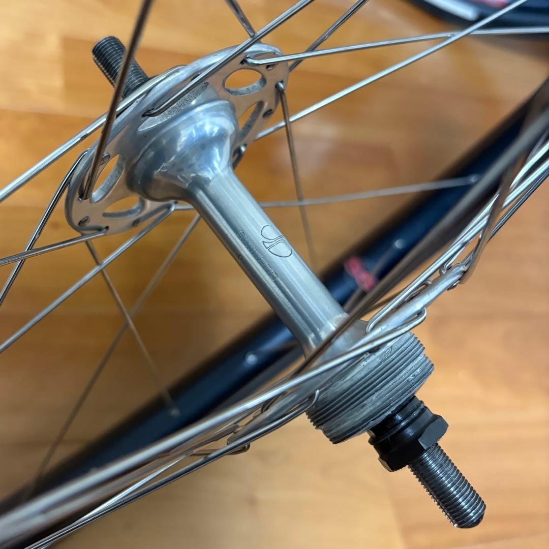 650b ピスト用ホイール前後 VELOCITY DURA-ACE