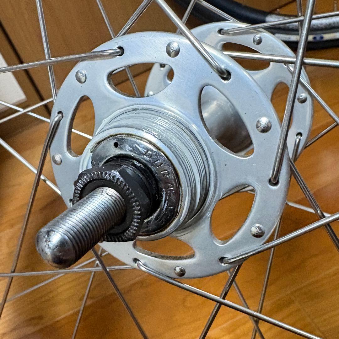 650b ピスト用ホイール前後 VELOCITY DURA-ACE