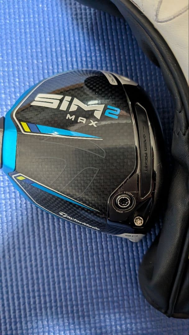 SIM2 MAX ドライバー 9.0　ヘッドカバー付