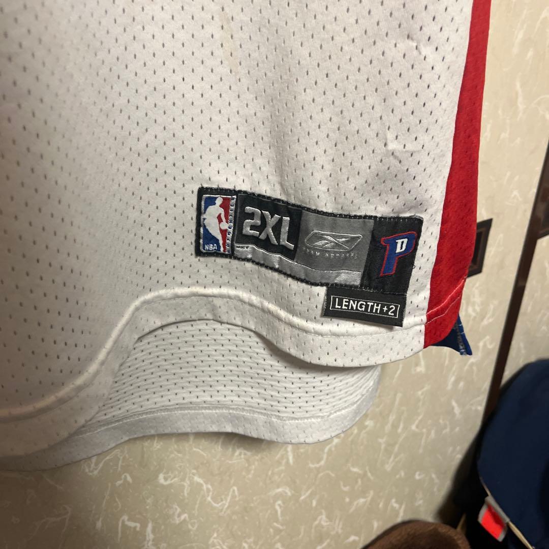 PISTONS ユニフォーム 30 Reebok 2XL