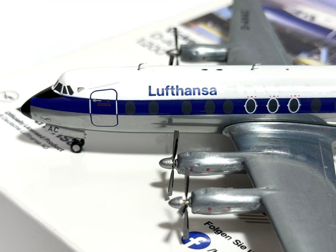 herpa 1/200 Vickers Viscount 814 ルフトハンザ