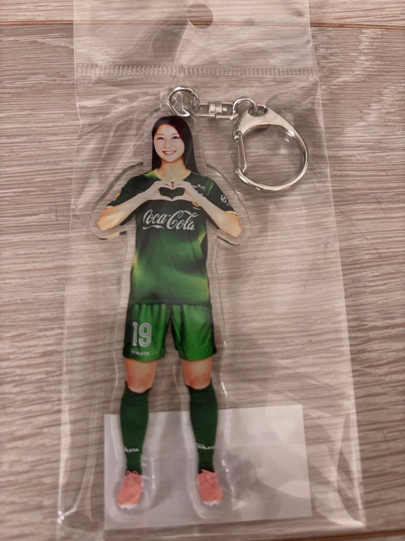 塩越柚歩選手 直筆サイン入りポストカード アクリルキーホルダー ベレーザ