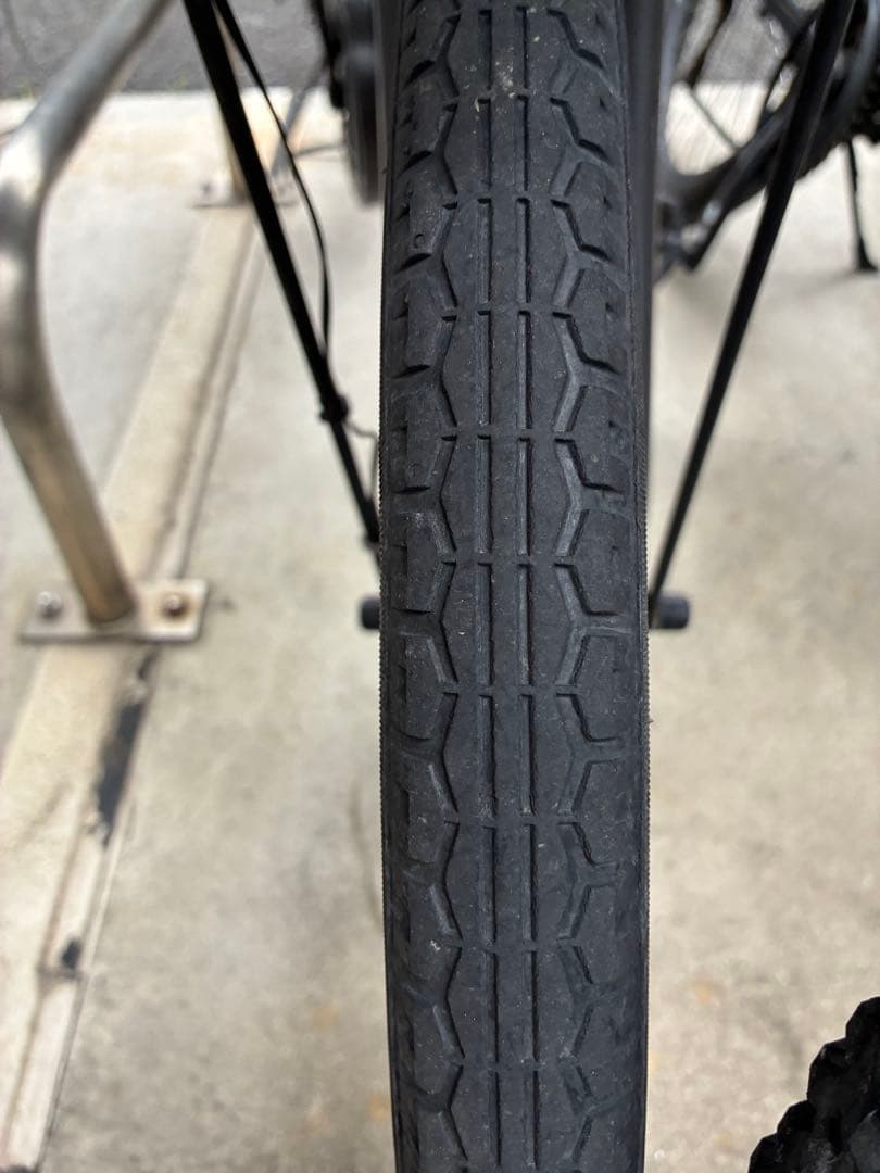 アサヒ 自転車 CARG BUCKETマットブラック 24インチ 直接引取希望