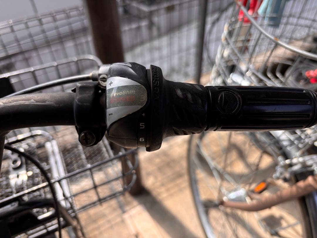 アサヒ 自転車 CARG BUCKETマットブラック 24インチ 直接引取希望