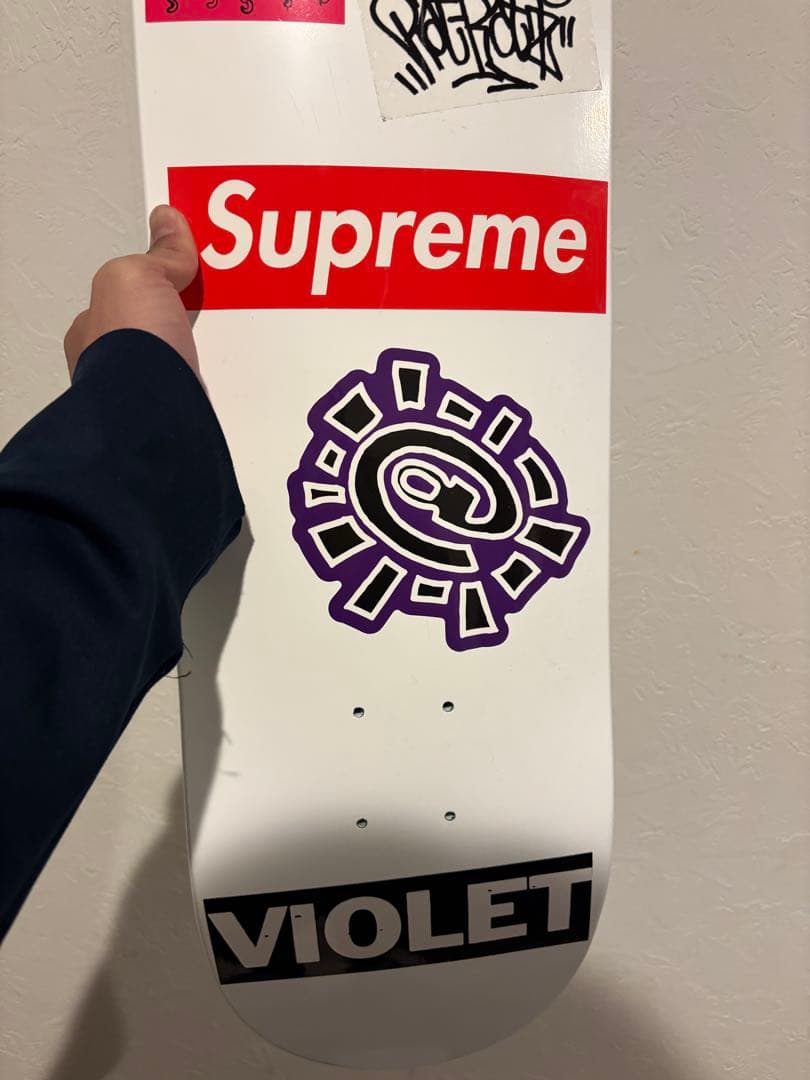 砂辺 スケートボードデッキ supreme Always violet