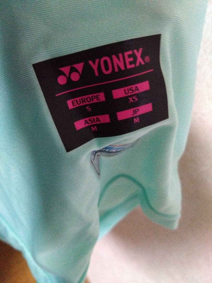 YONEX ヨネックス ミント系レディースゲームウェア上下セット