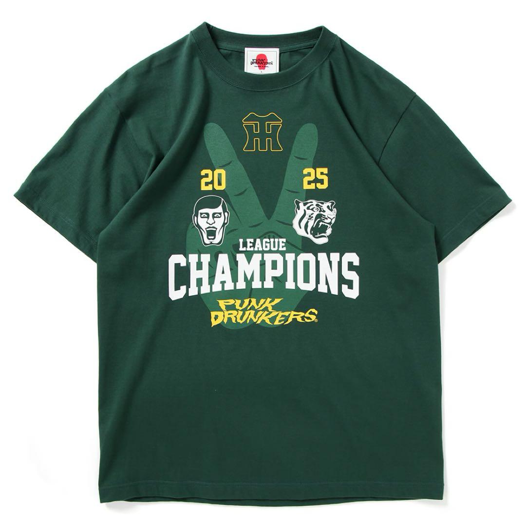 PDSx阪神タイガー　2025リーグ優勝記念Tシャツ　タオル　パンクドランカーズ