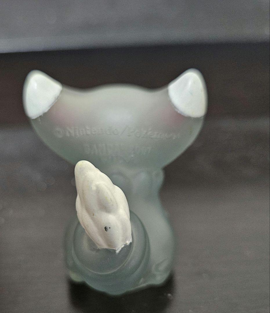 レア ポケモンキッズ 指人形　クリア　ニャルマー Glameow