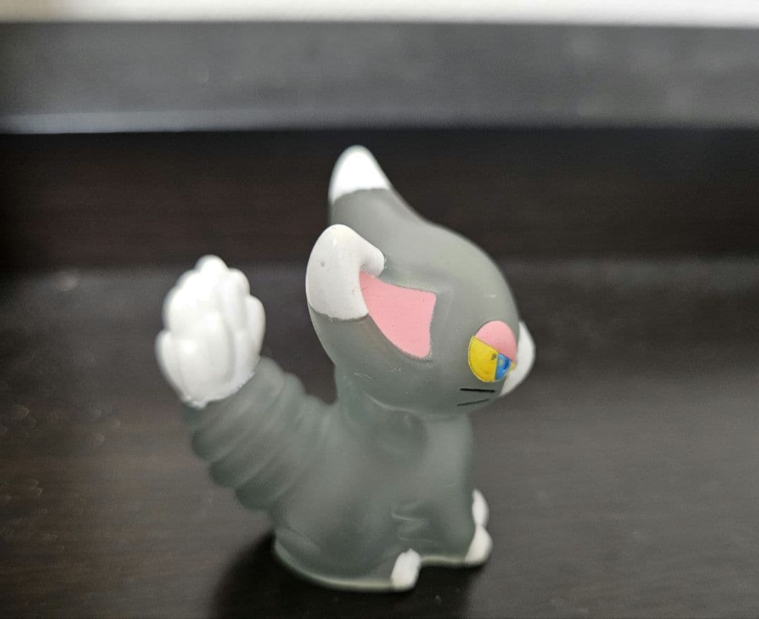 レア ポケモンキッズ 指人形　クリア　ニャルマー Glameow