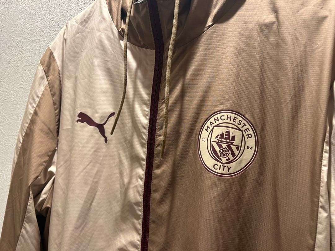 【超美品】マンチェスターシティ　PUMA ナイロンジャケット