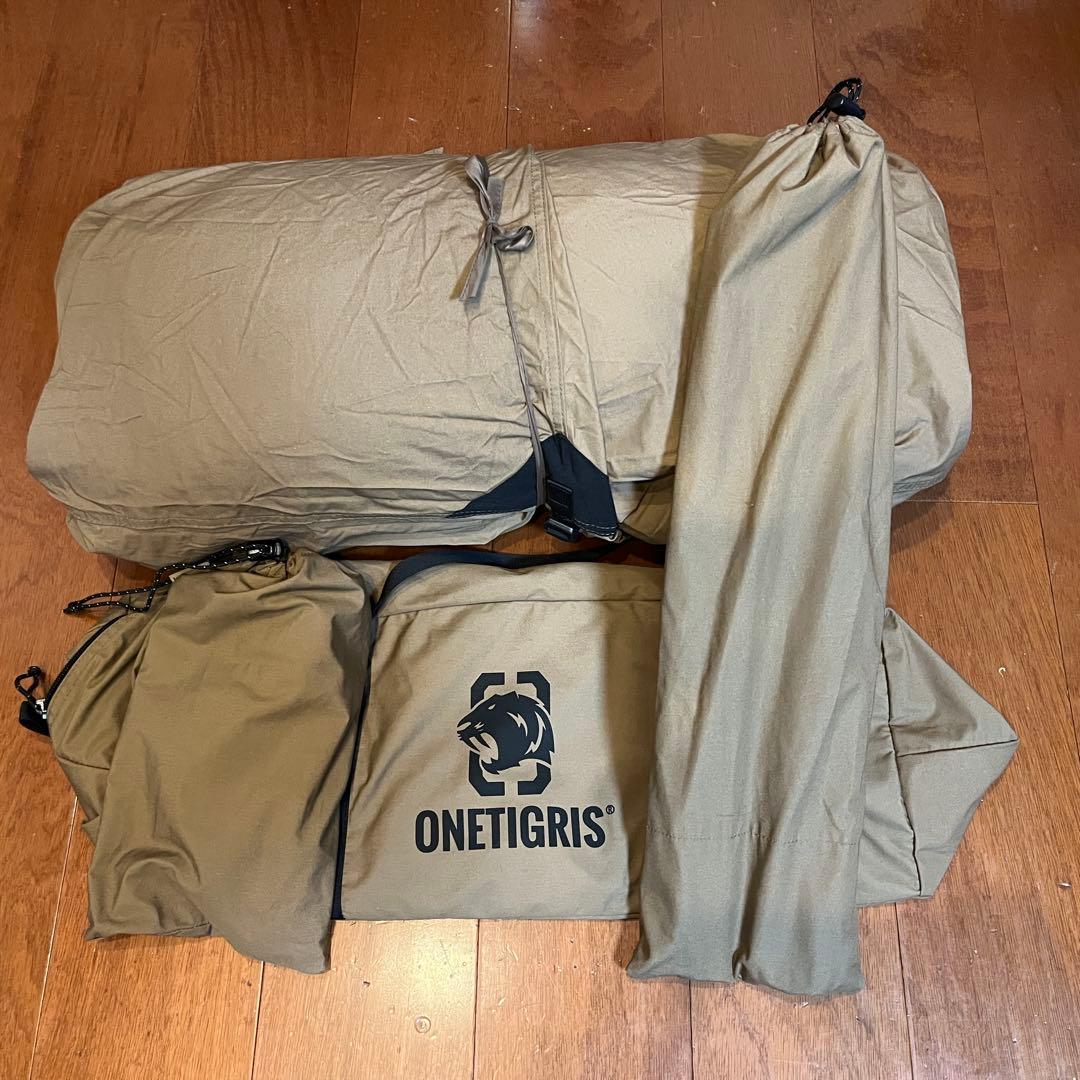 【美品】ONETIGRIS ワンティグリス ワンポールテント tc
