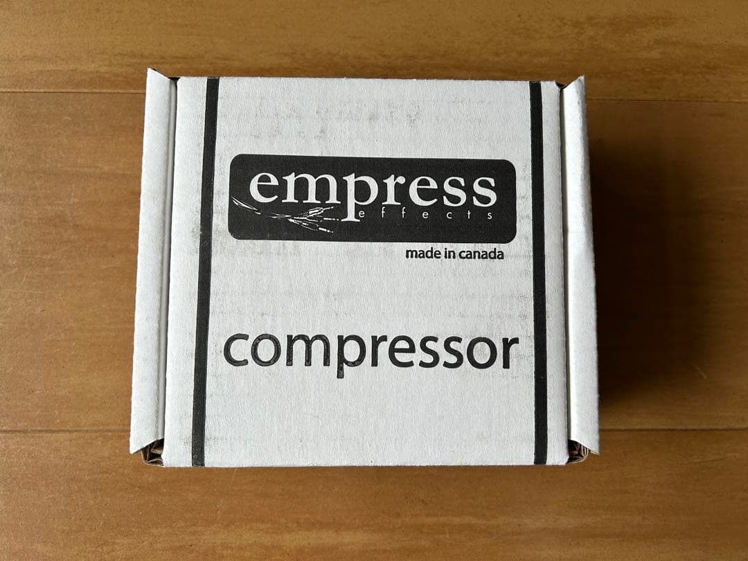 empress effects compressor 箱付き