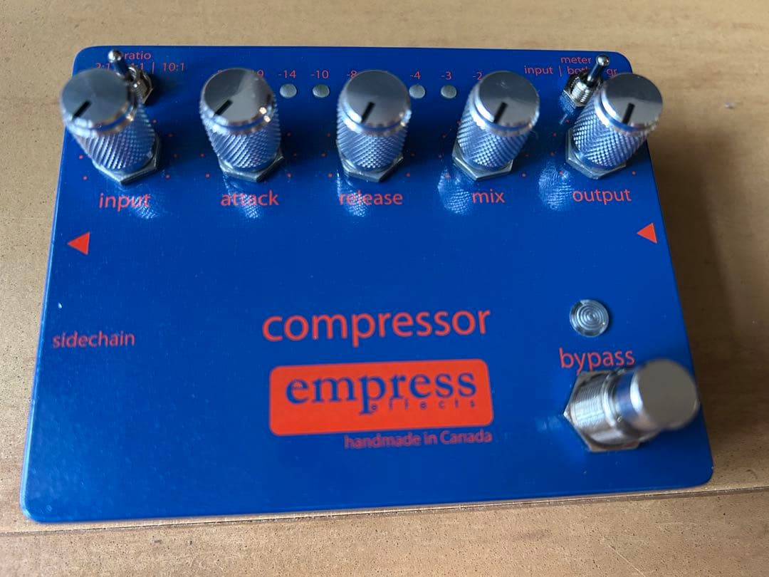 empress effects compressor 箱付き