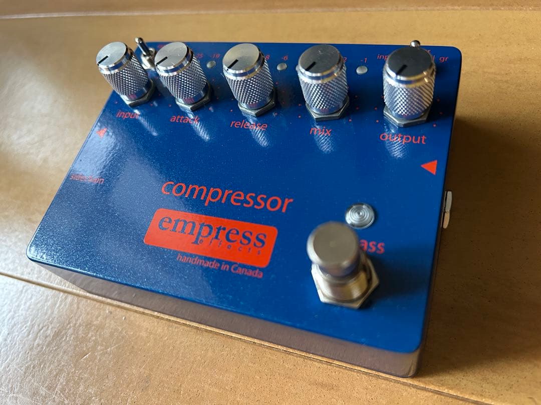 empress effects compressor 箱付き