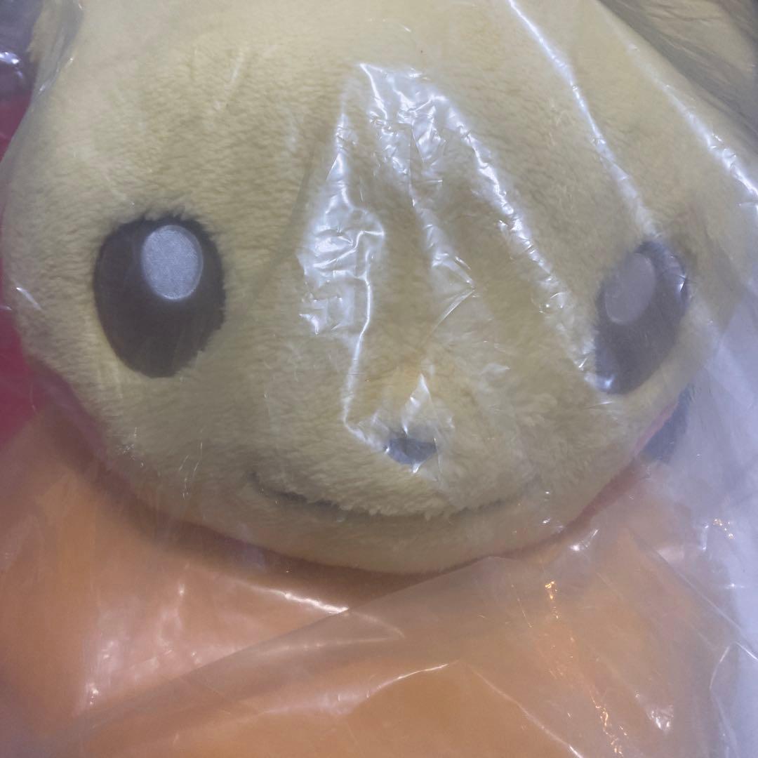 ポケモン　寝そべりピカチュウBIGぬいぐるみ　未使用品タグ付き　約70㎝