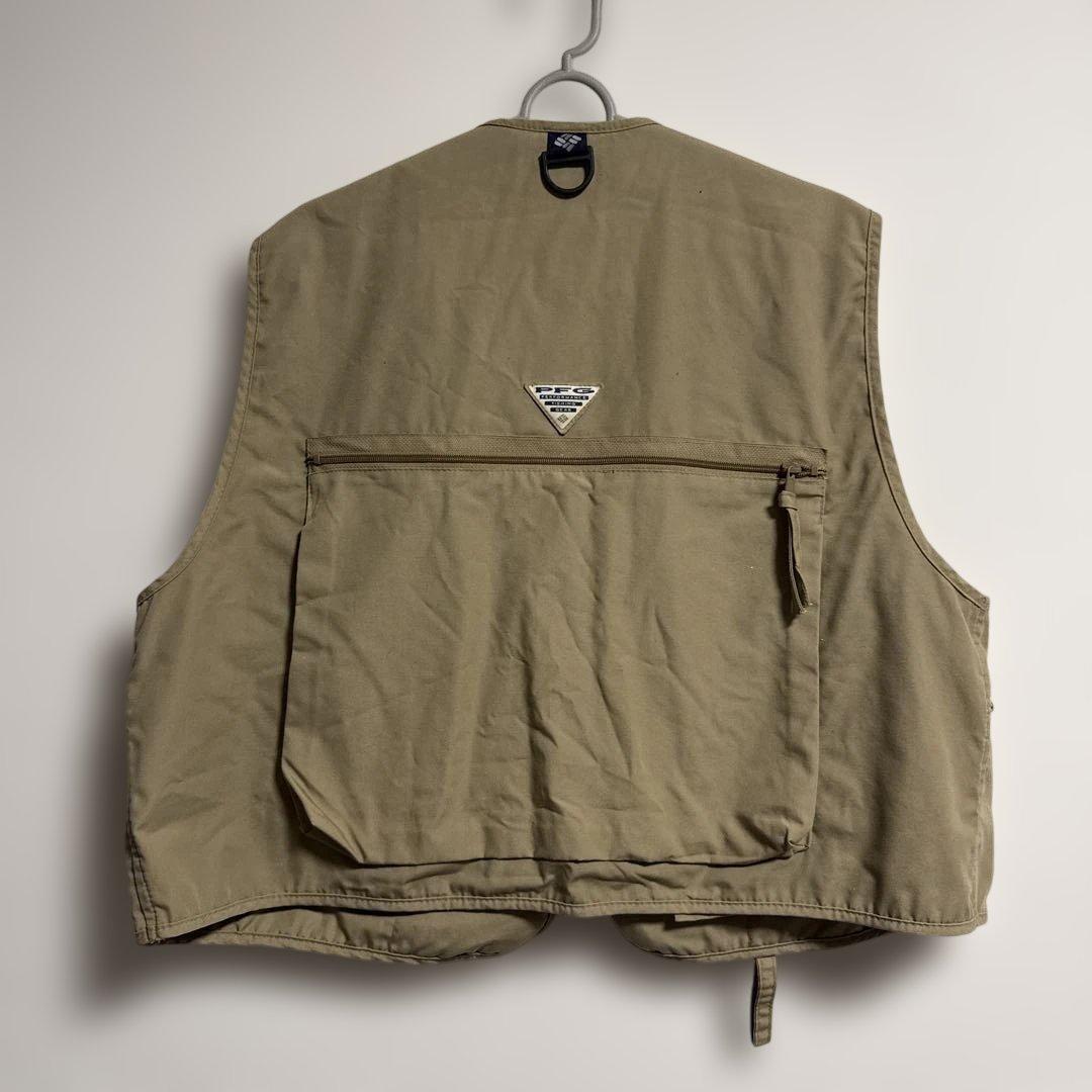 Columbia フィッシングベスト XL ベージュ