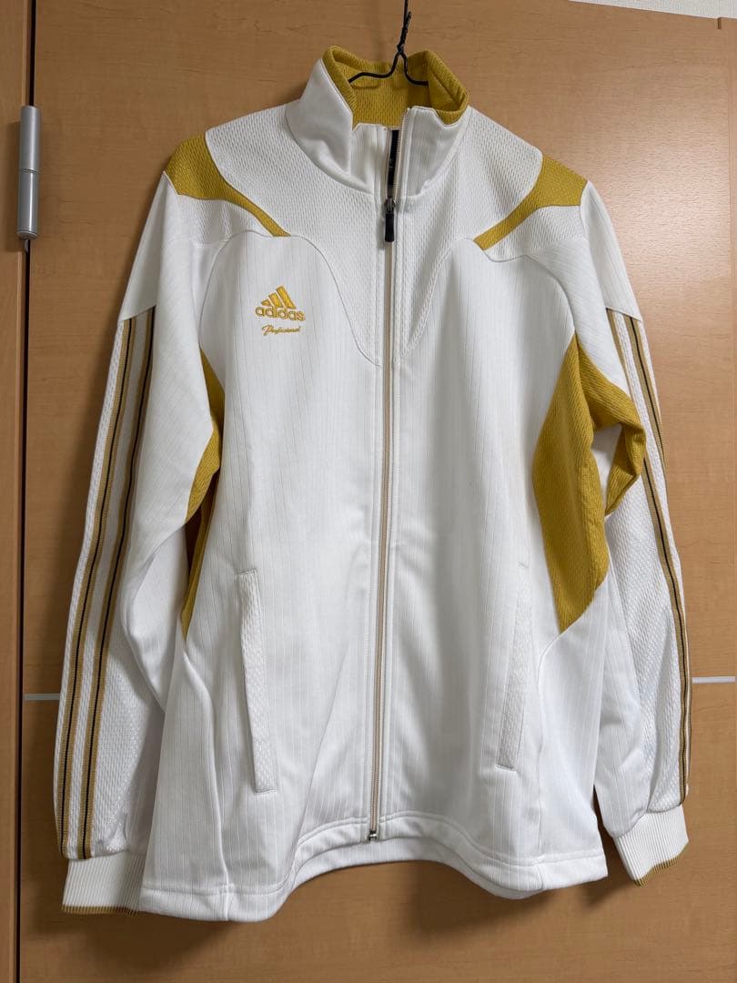 adidas プロステ ジャージパンツ 上下M ホワイト
