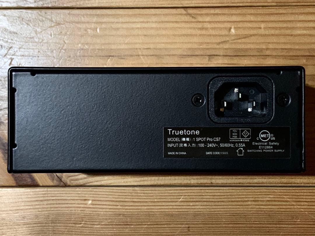 新品 TRUETONE 1SPOT PRO CS7 アイソレート パワーサプライ
