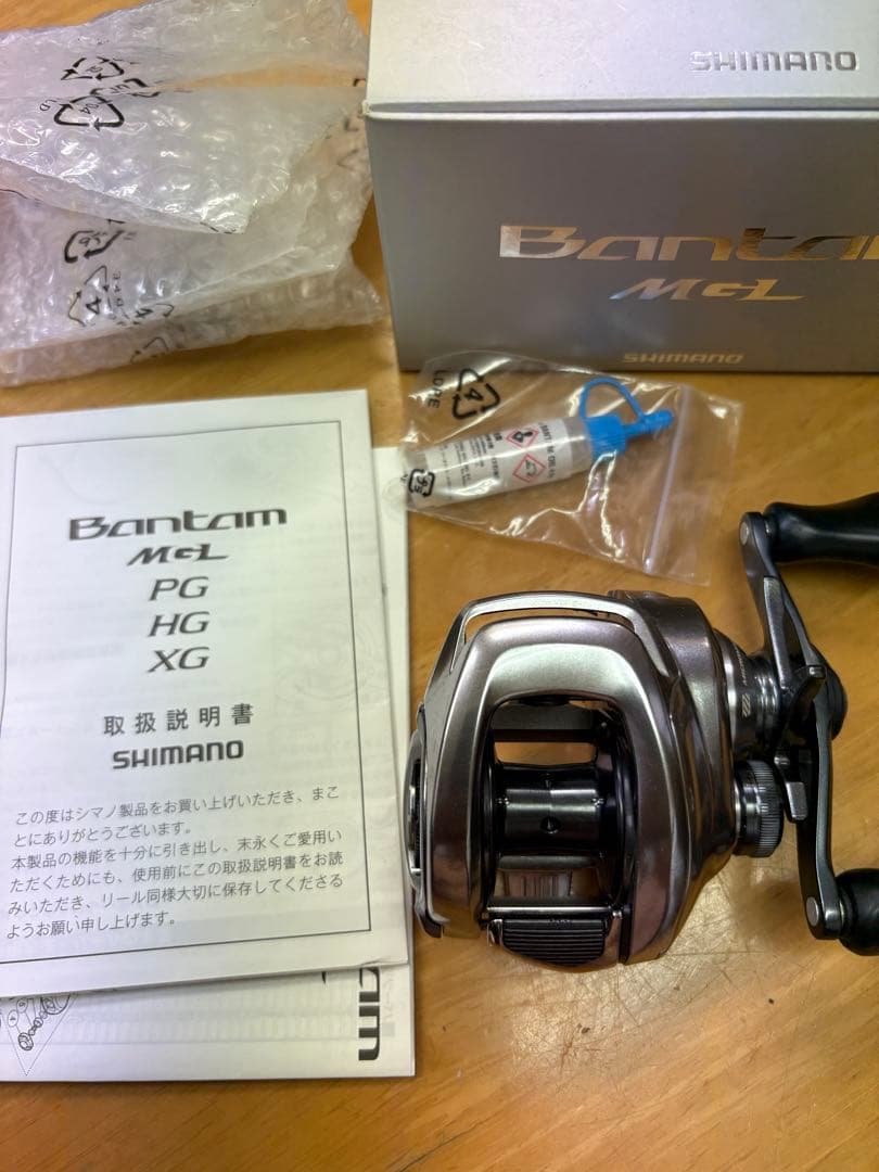 【値下げ】シマノ バンタムmgl ノーマルギア　ライトハンドル