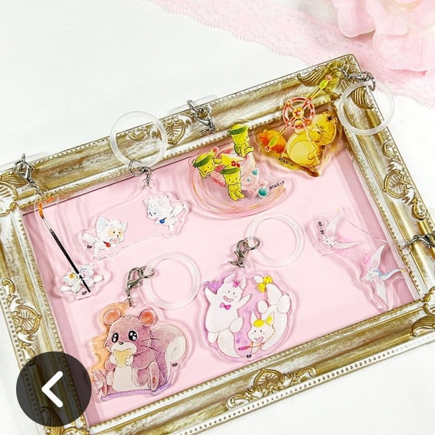 魔法少女シリーズ ランダムめじるしアクリルチャーム（全7種）セット