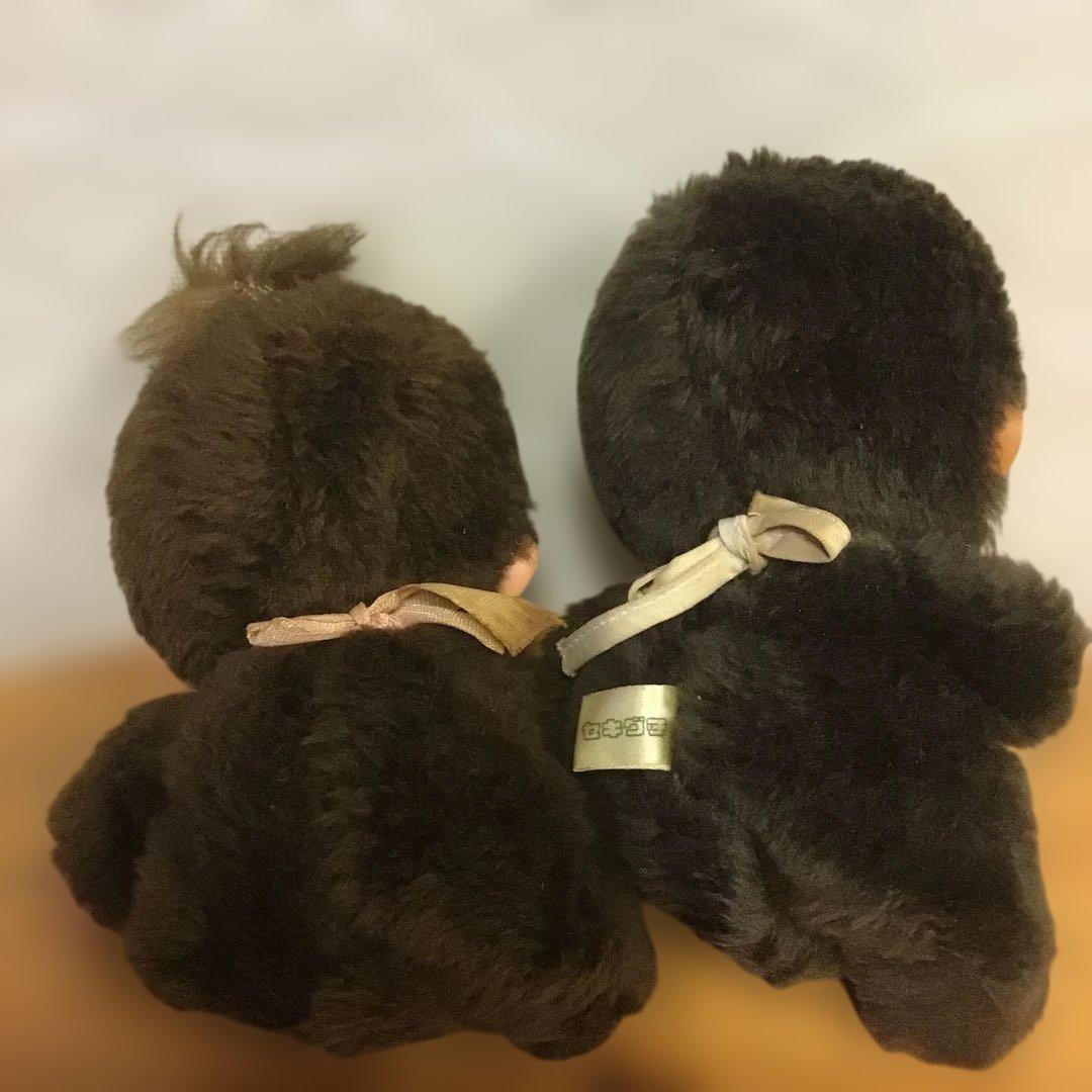 モンチッチ　ビンテージ　昭和レトロ　木製ベンチセット