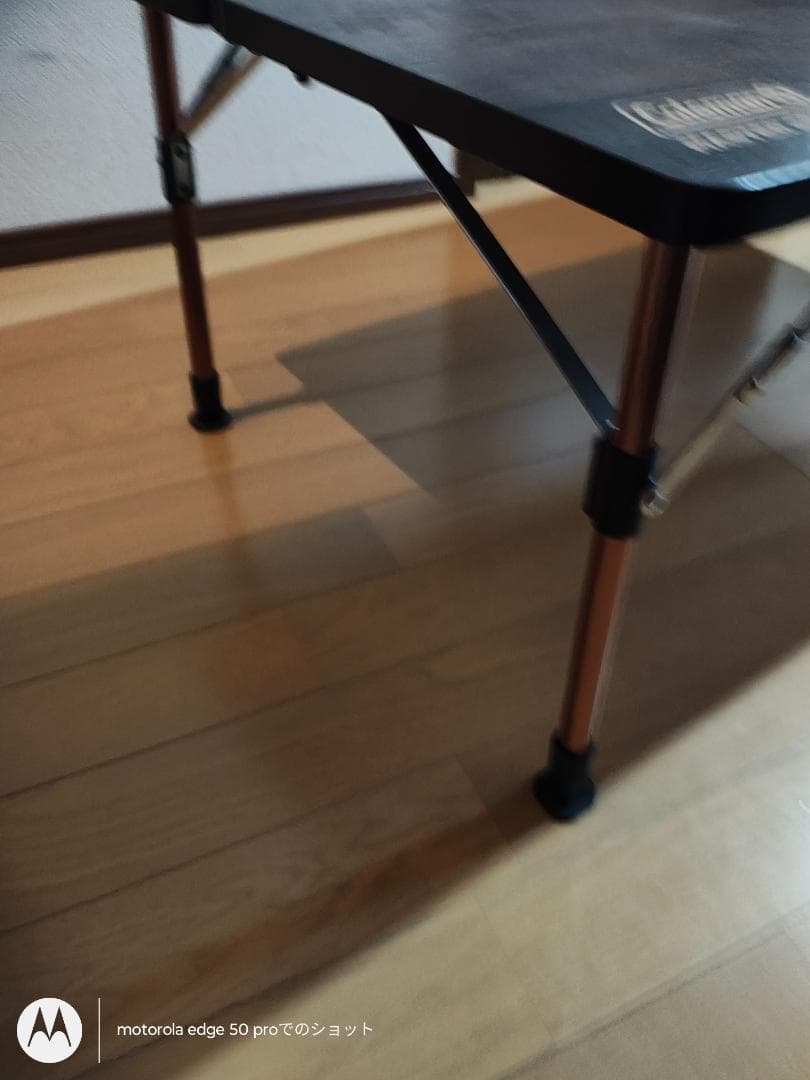 中古★Coleman マスターシリーズ ダークウッドテーブル