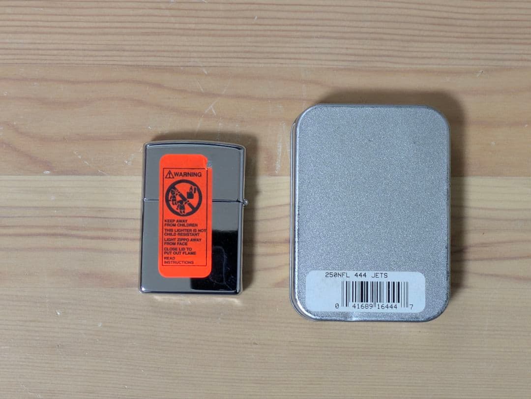 Zippo New York Jets 1997年 未使用品