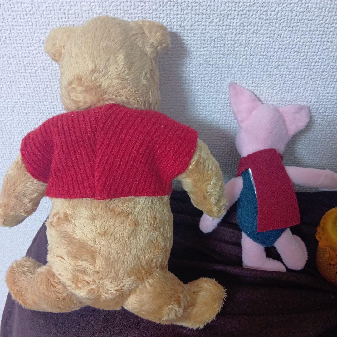プーと大人になった僕　くまのプーさん　ピグレット 　ぬいぐるみ　ホットトイズ