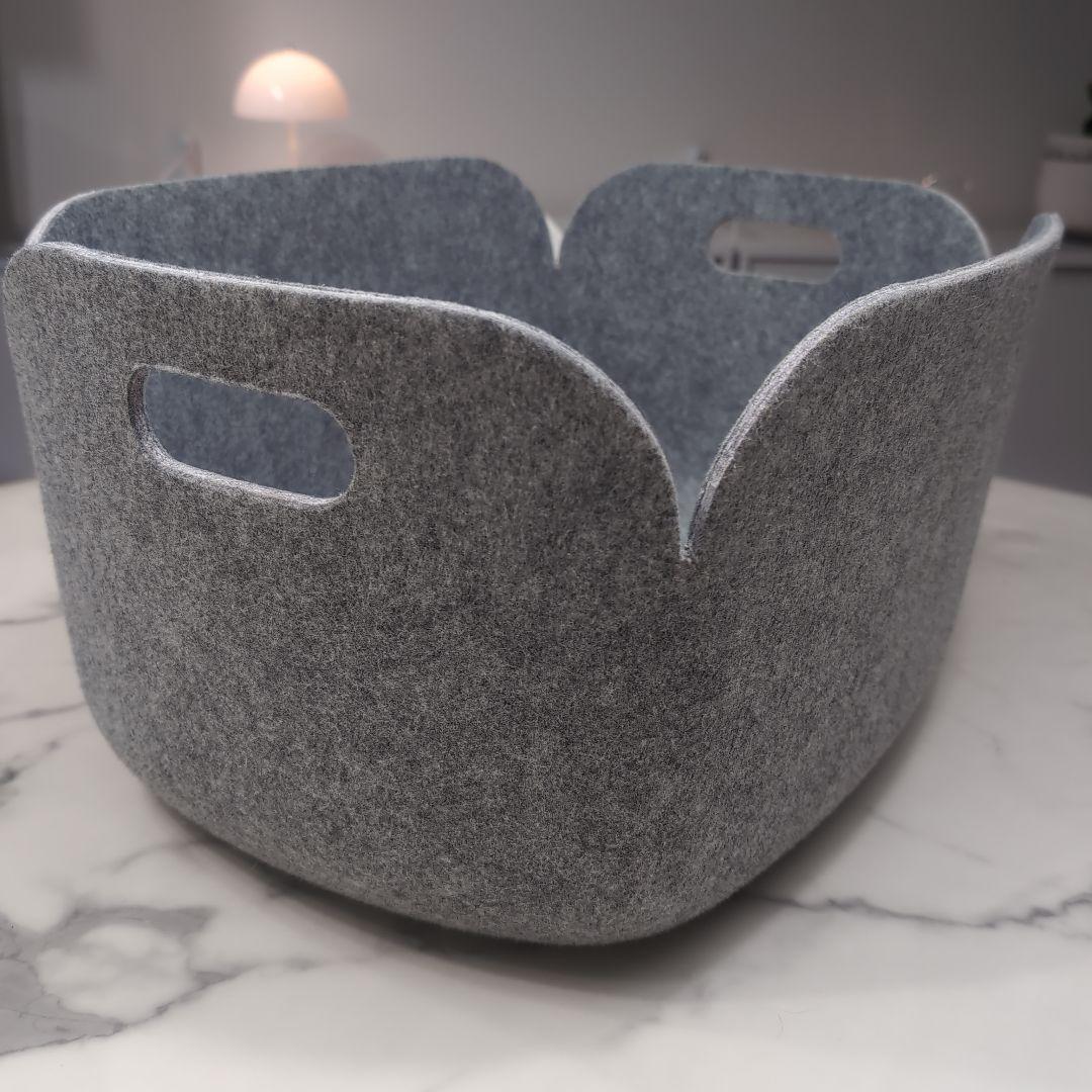 最後の1点です！MUUTO restore バスケット ムート 不織布袋つき