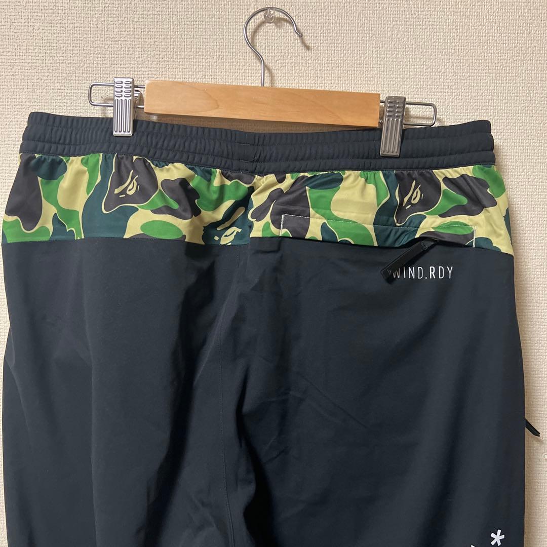adidas × A BATHING APE 限定カモフラ柄パンツ L サイズ