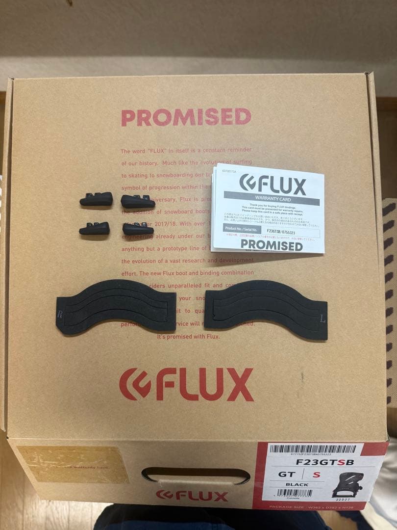 FLUX GT 22-23モデル Sサイズ BLACK