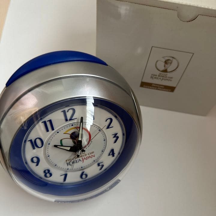 目覚まし時計　ワールドカップ　置時計　クロック　メロディーアラーム SEIKO