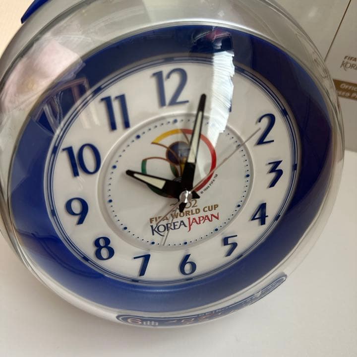 目覚まし時計　ワールドカップ　置時計　クロック　メロディーアラーム SEIKO