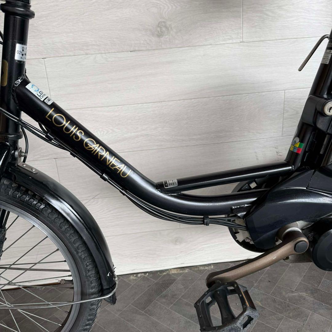 電動アシスト自転車 ブラック バスケット付き