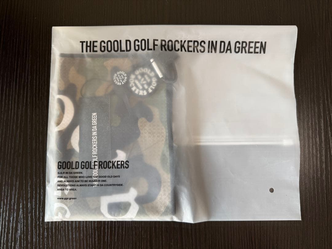 【限定】GOOLD GOLF ROCKERS OG LOGO CAMO タオル
