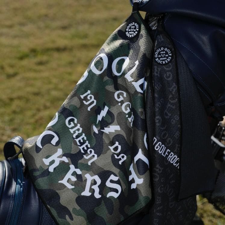 【限定】GOOLD GOLF ROCKERS OG LOGO CAMO タオル