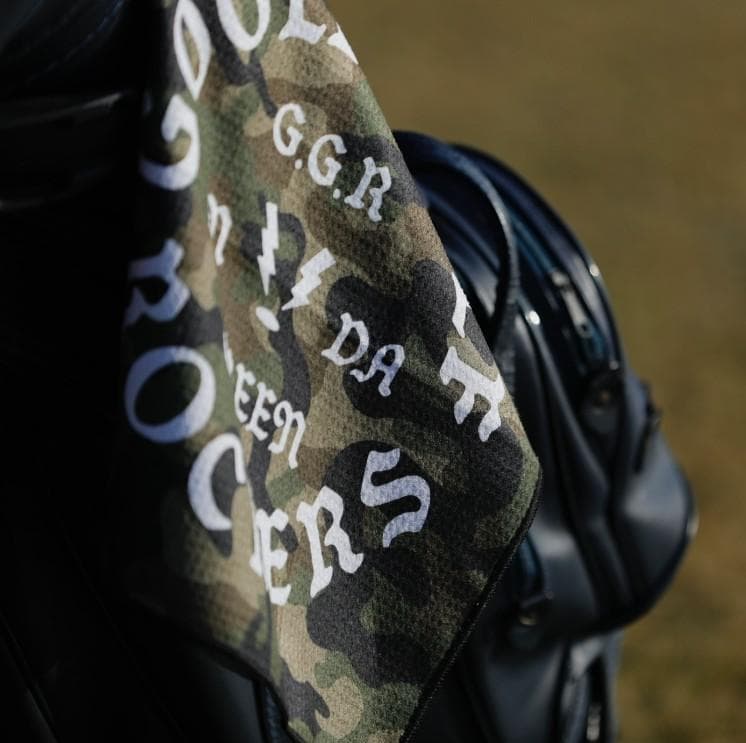 【限定】GOOLD GOLF ROCKERS OG LOGO CAMO タオル
