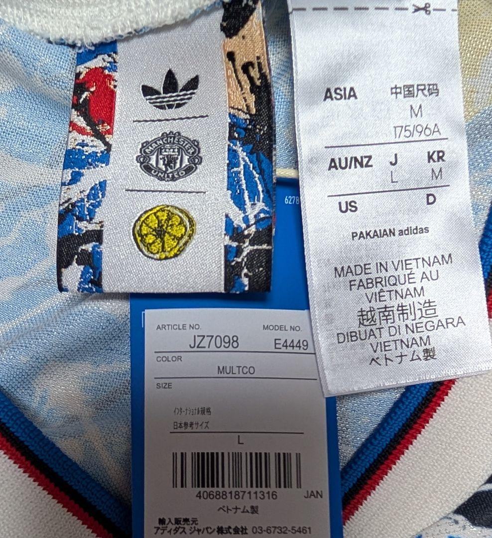 マンチェスター・ユナイテッド STONE ROSES ジャージー Ｌサイズ 新品