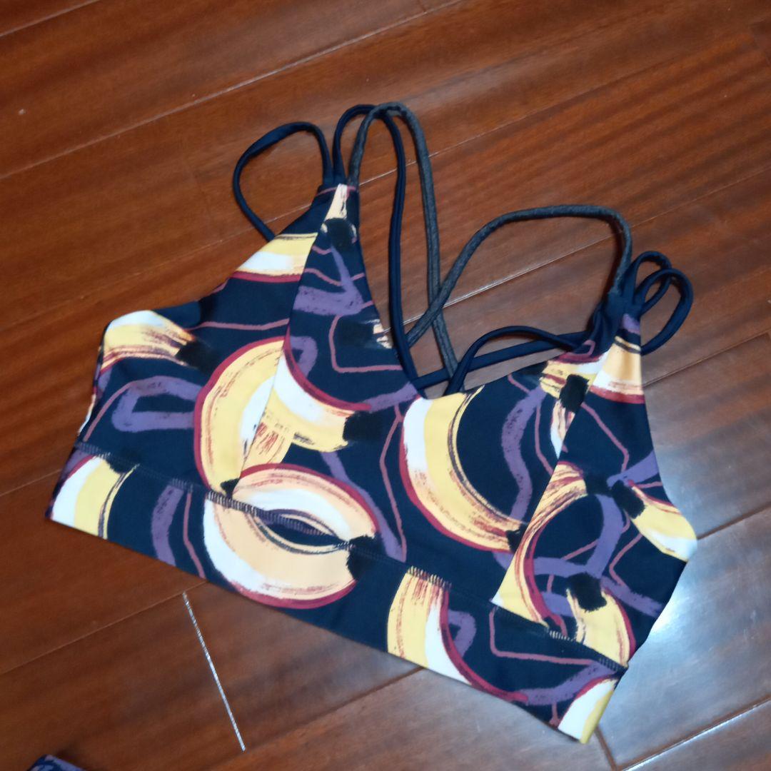 美品 ヨガ スポーツ ウェア 上下セット 海外 レア品