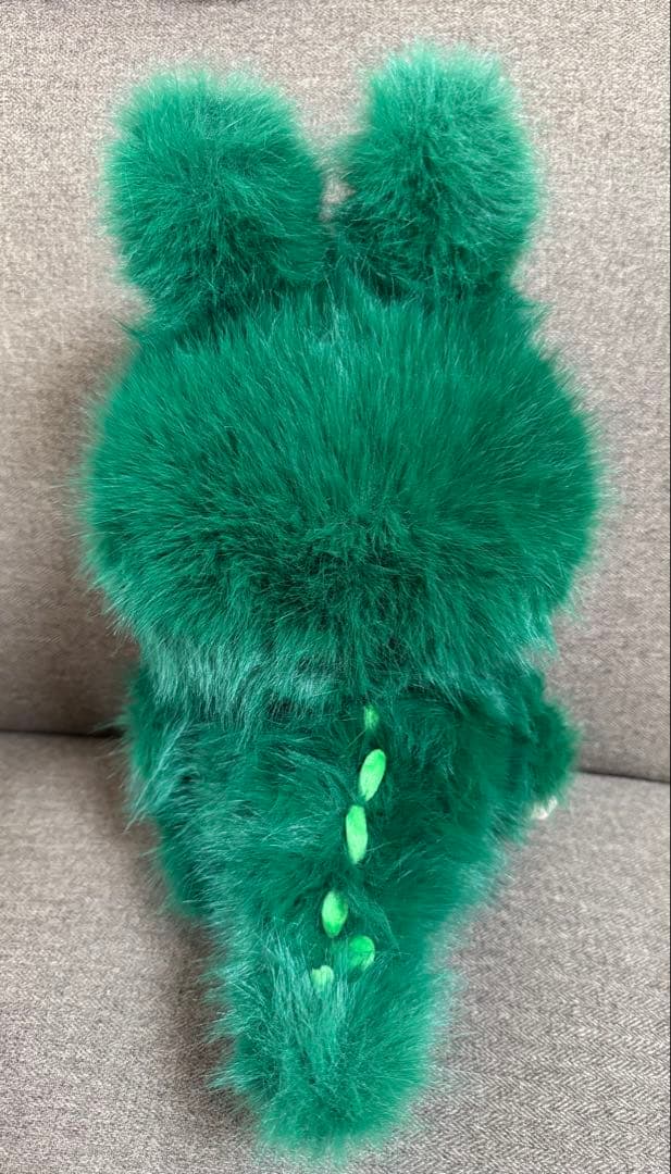 LABUBU ZIMOMO ラブブ ジモモ BIG ぬいぐるみ 緑色 37cm
