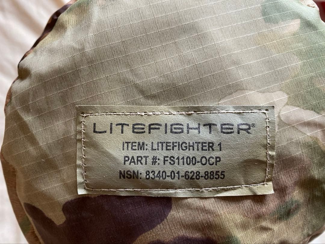 LITEFIGHTER TENT 1 個人用シェルターシステム *マルチカム