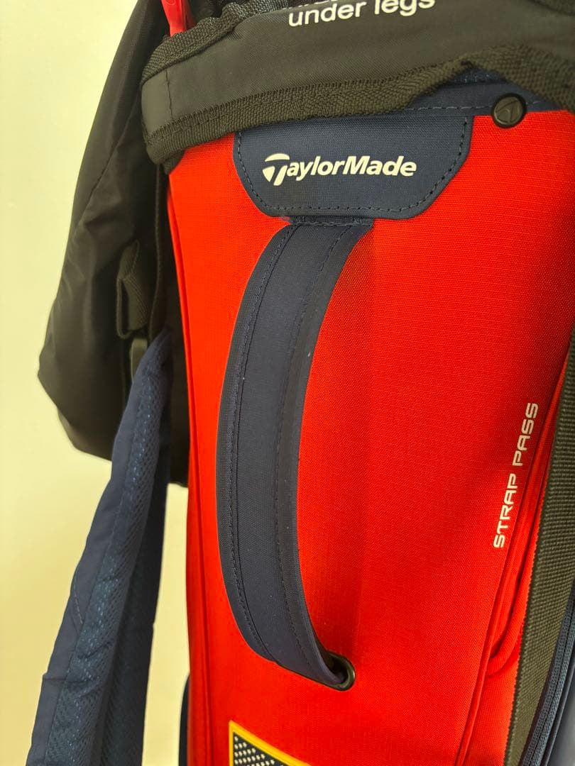 TaylorMade テーラーメイド キャディバッグ スタンド アメリカ 星条旗