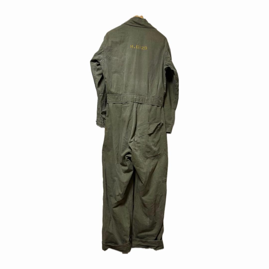 40s us.army ヘリンボーン　ツナギ　ステンシル