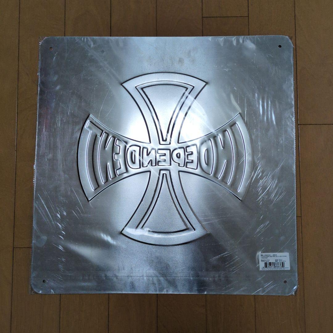 未開封インディペンデント　看板　Independent 51cm×51cm