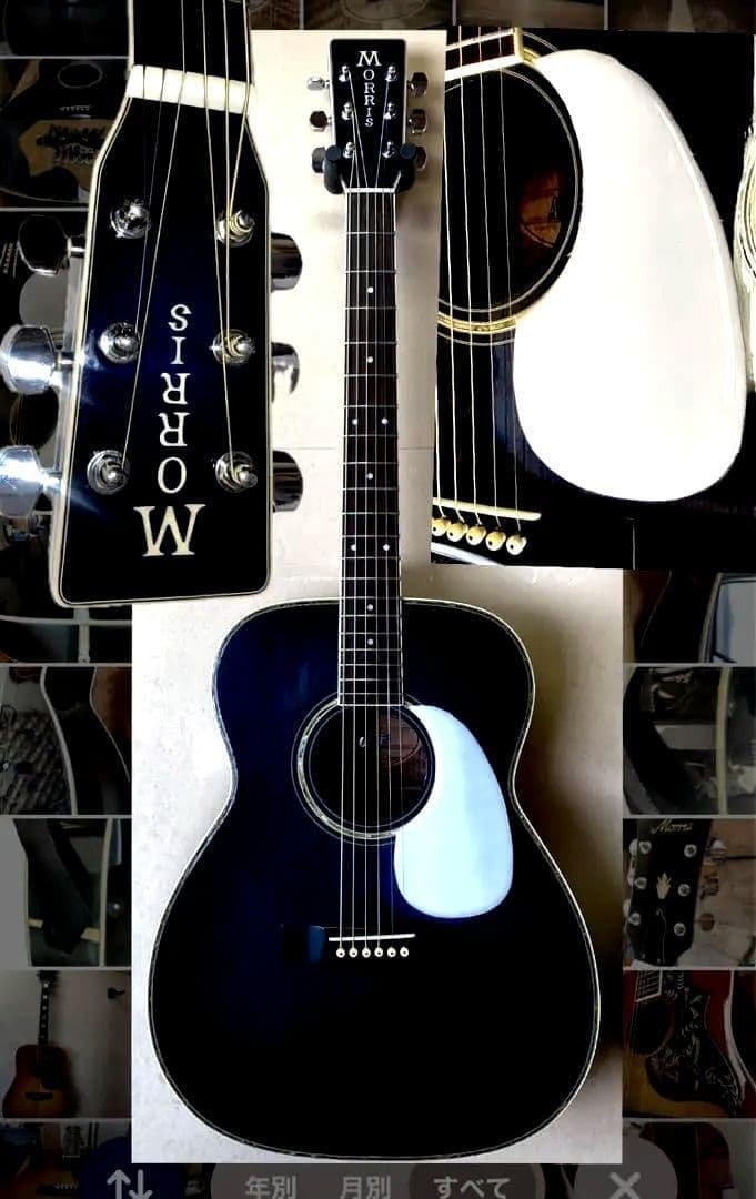 a*9様 大幅値下！90’代morrisモーリスMF50　トップ単板、ペグGOT