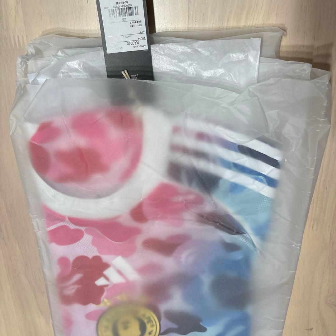 【XS】BAPE X ADIDAS FB JERSEY TOP